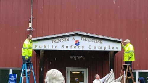 Dennis A Thatcher Public Safety Complex Dedication Unveiling